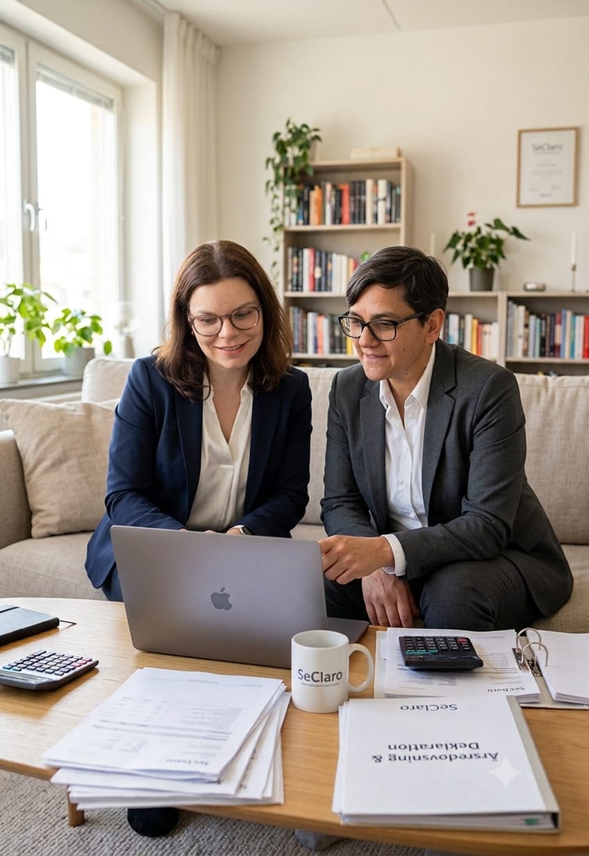 Gimena González och Ekaterina Lundström, SeClaro